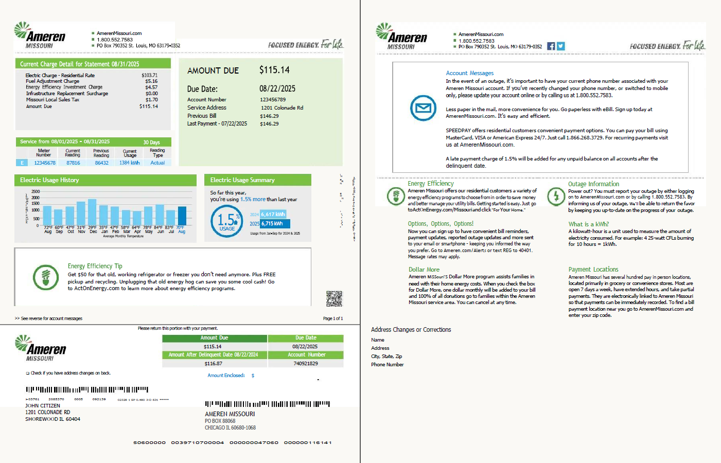  Minol USA business utility bill 